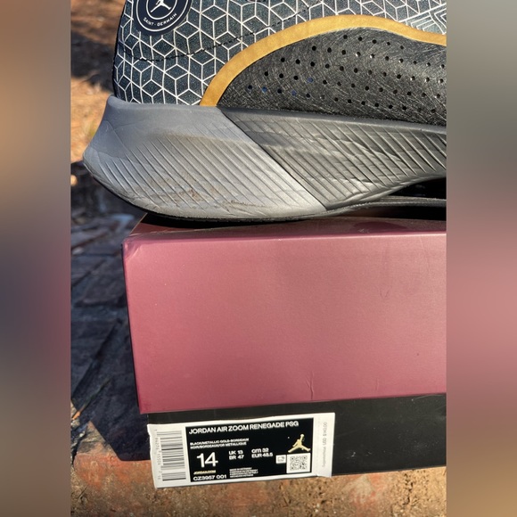 Jordan Air Zoom Renegade/Paris Saint-Germain Sz 14 - Picture 16 of 16